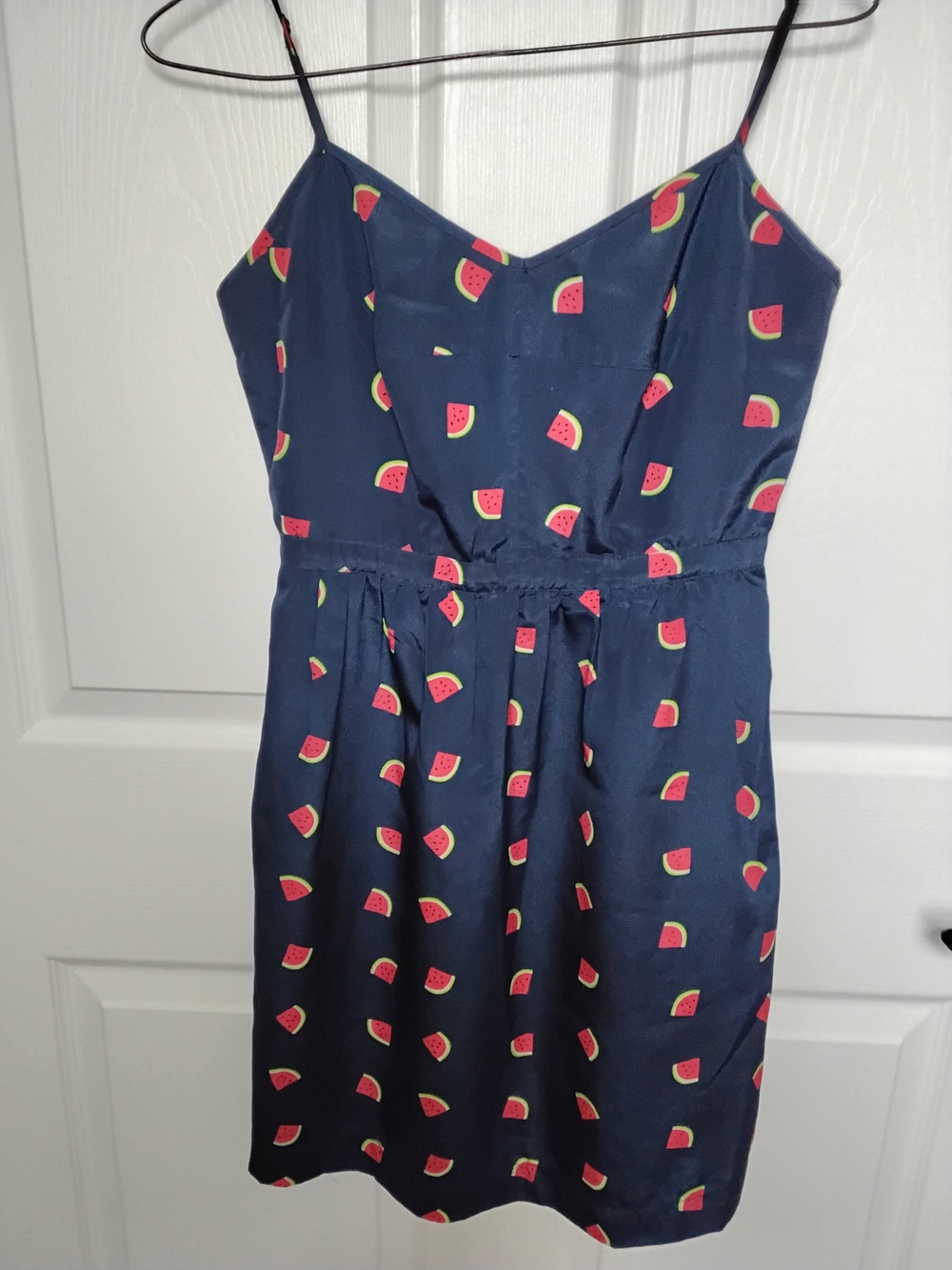 *Closet Clearout $15.00*J. Crew Navy SUMMER Dress with Watermelon Accent
